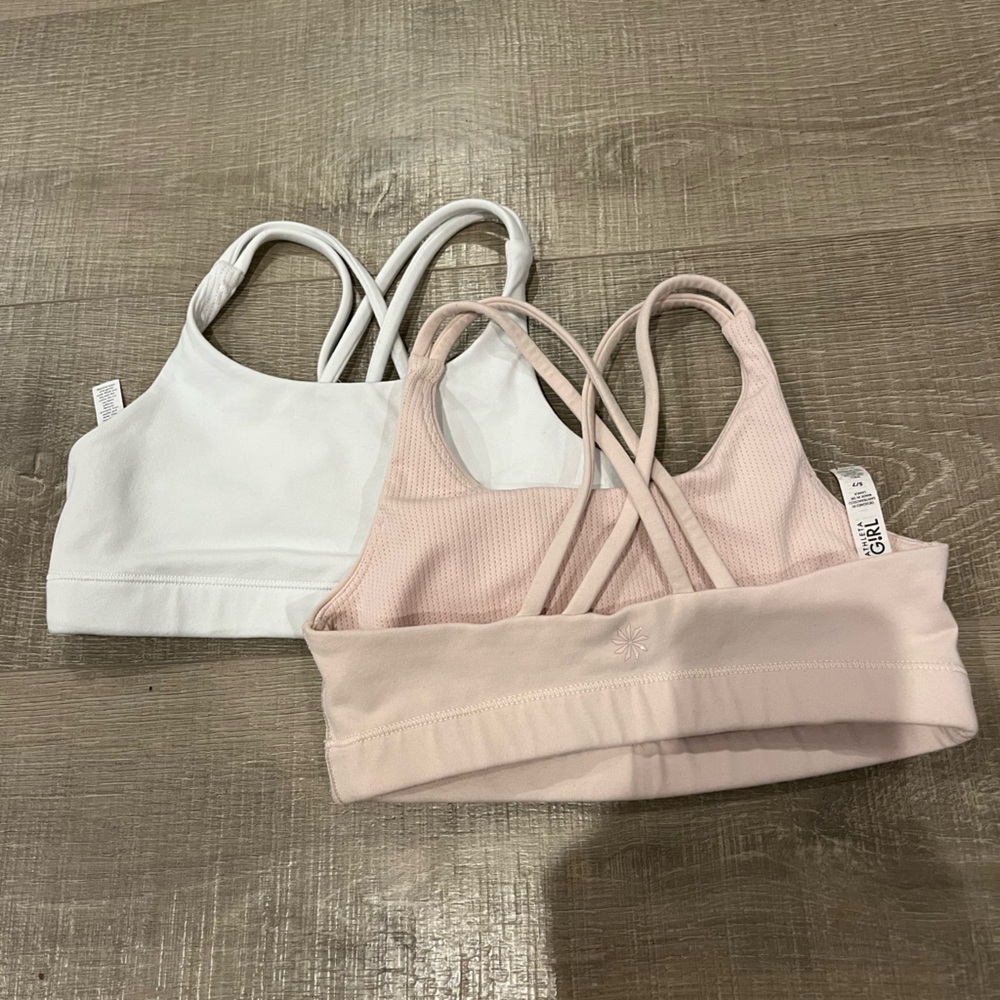 Set of two Athleta girl sports bras